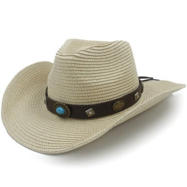 chapeau cowgirl paille